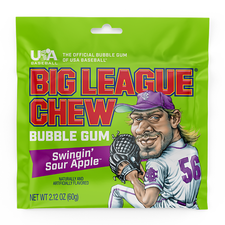 Big League Chew  Swingin' Sour Apple Gum