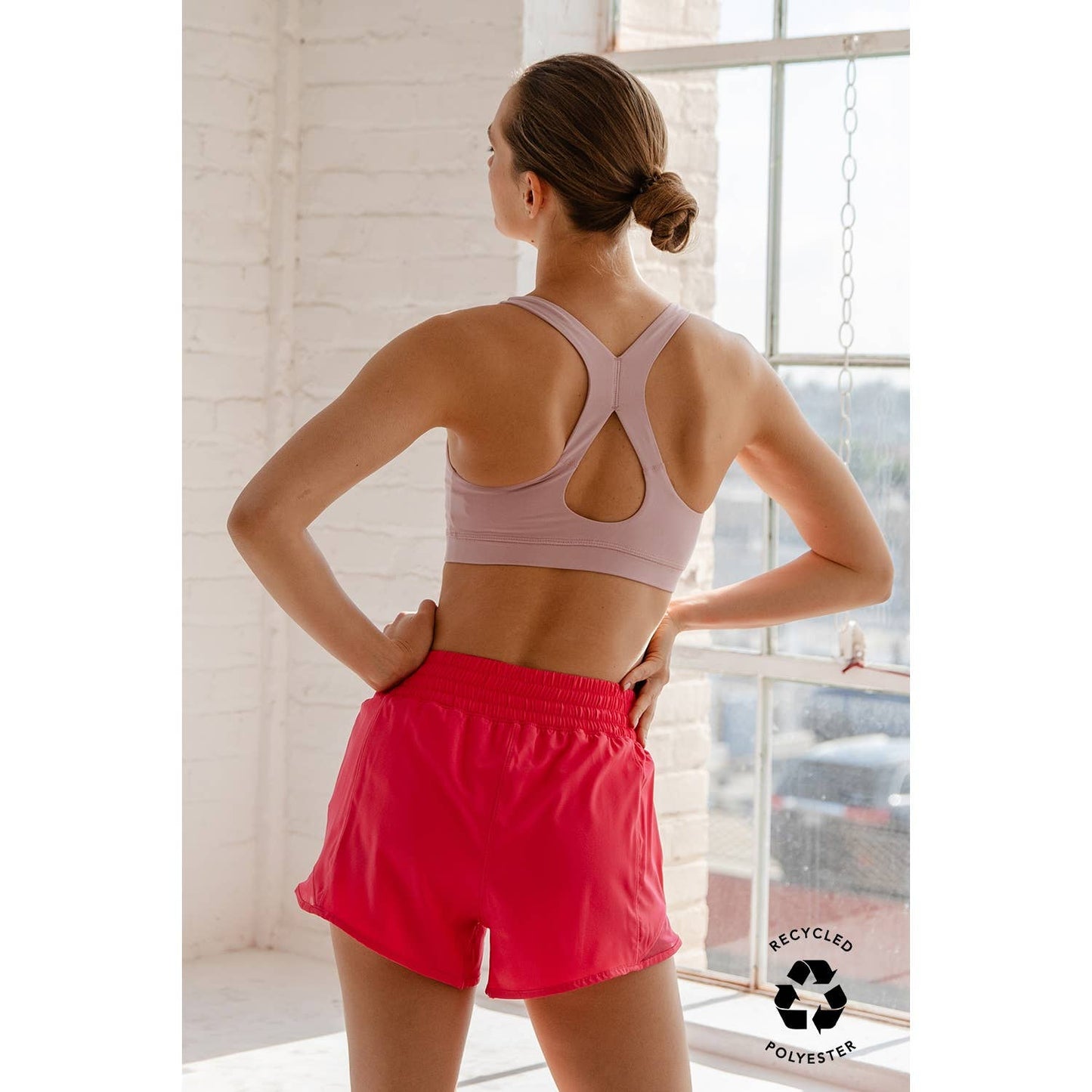 3INCH STRETCH WOVEN EXERCISE SHORTS: Kelly Green / S-M-L-XL(2-2-2-2)