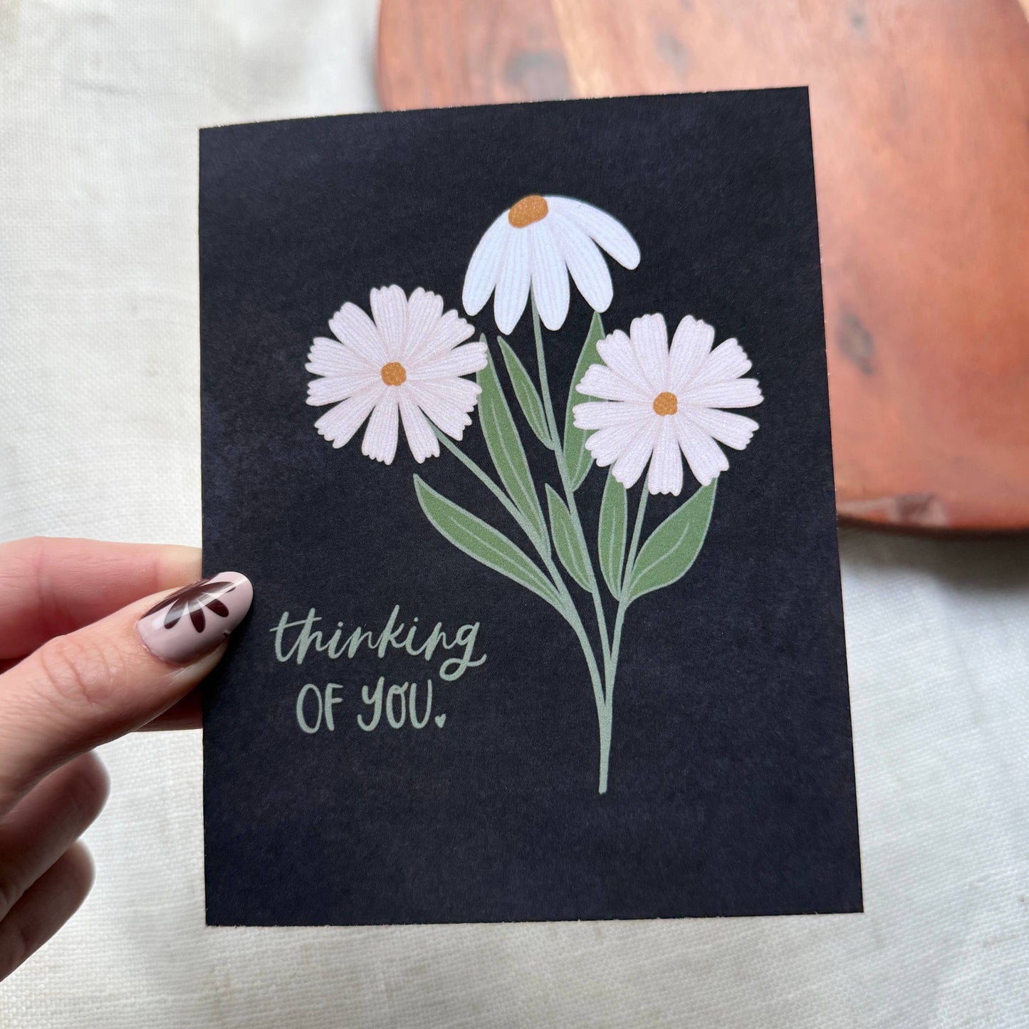 "Thinking of you" Sympathy Card