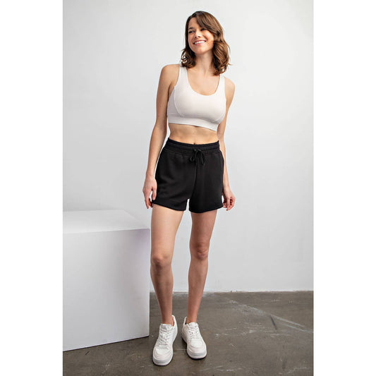 MODAL SCUBA SHORT PANTS: Black