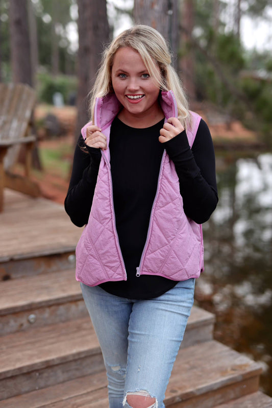 Quilted Puffer Vest