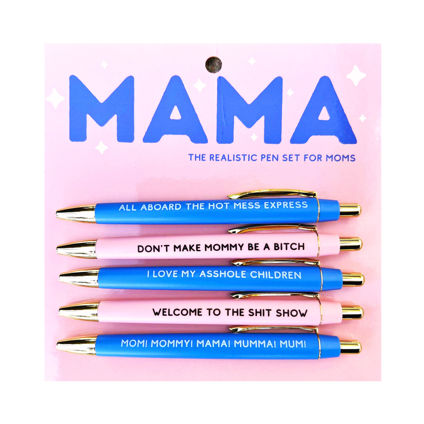 Mama Pen Set (funny gifts, Mother's Day gifts, mom gifts)