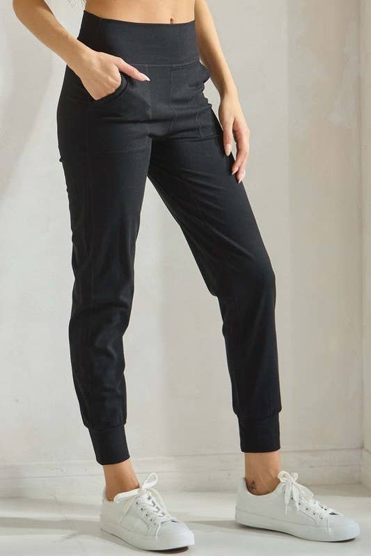 Women's Buttery Soft Jogger: Black