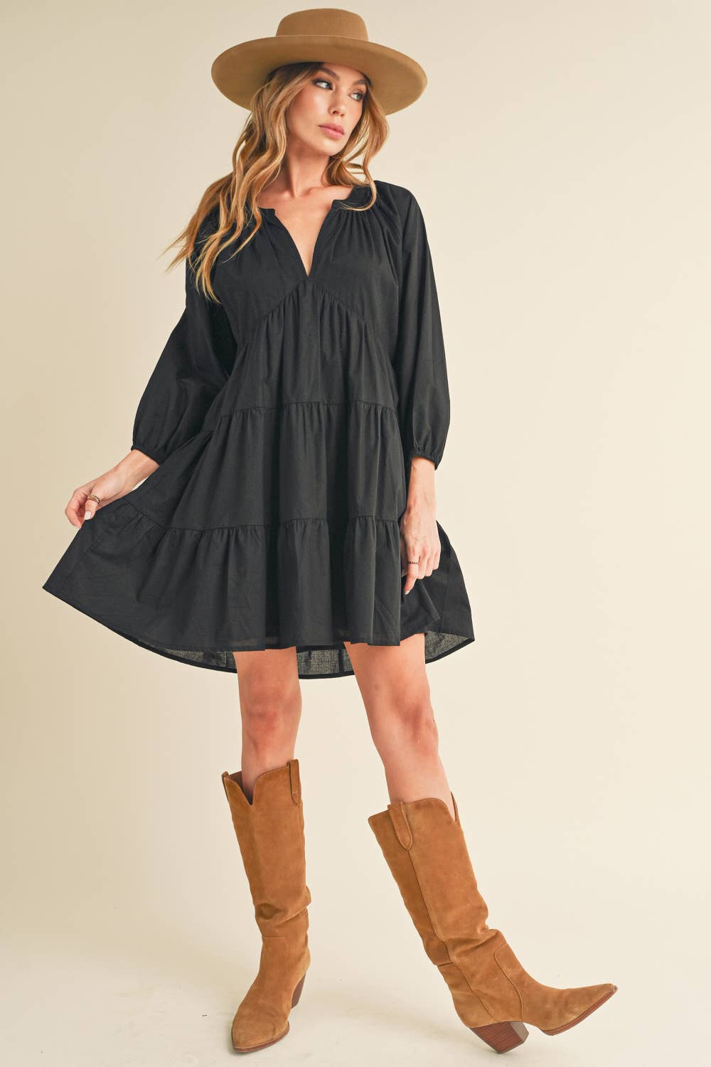 Jenay Tiered Dress
