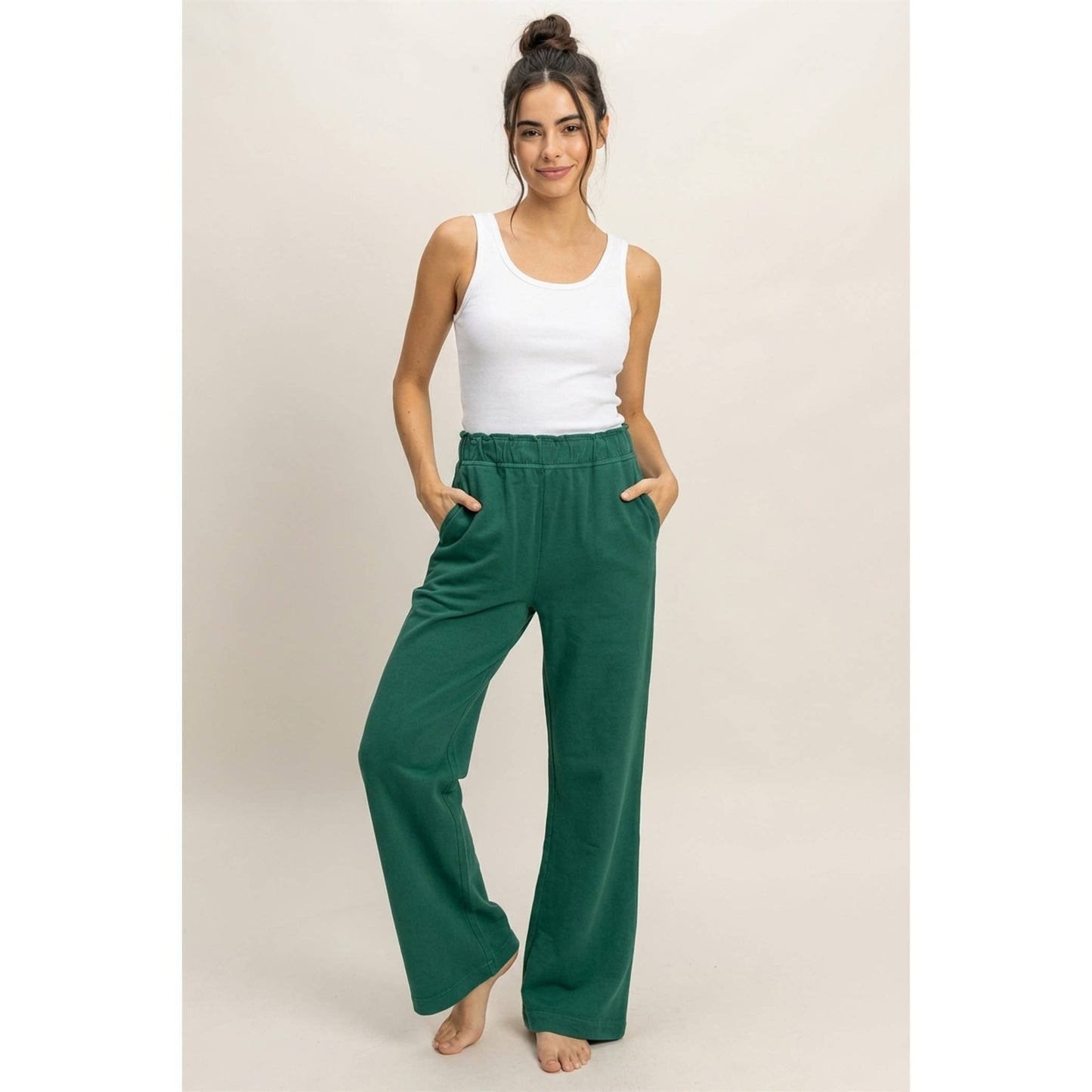 High Waist Flare Pants