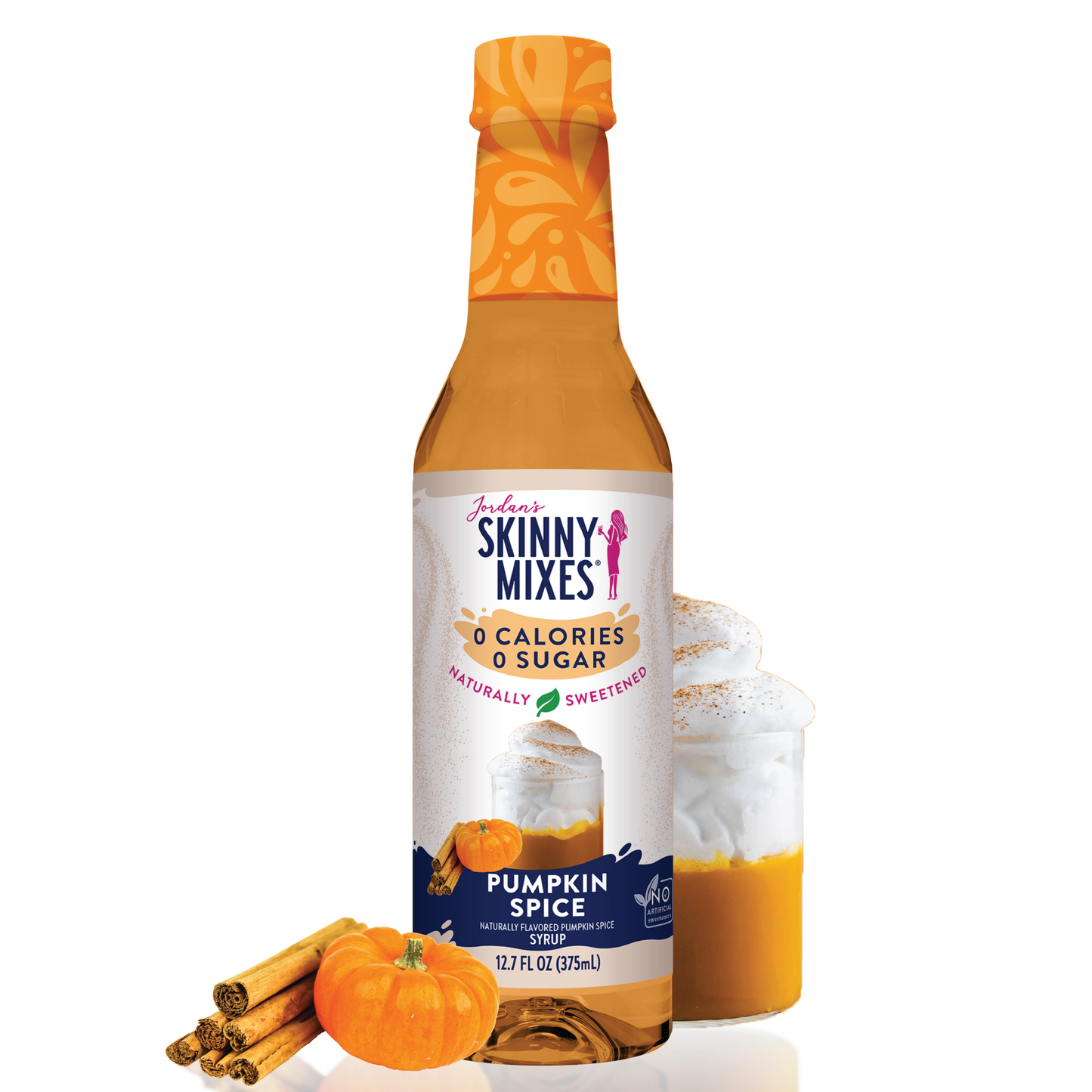 Naturally Sweetened Pumpkin Spice Syrup - 375ml