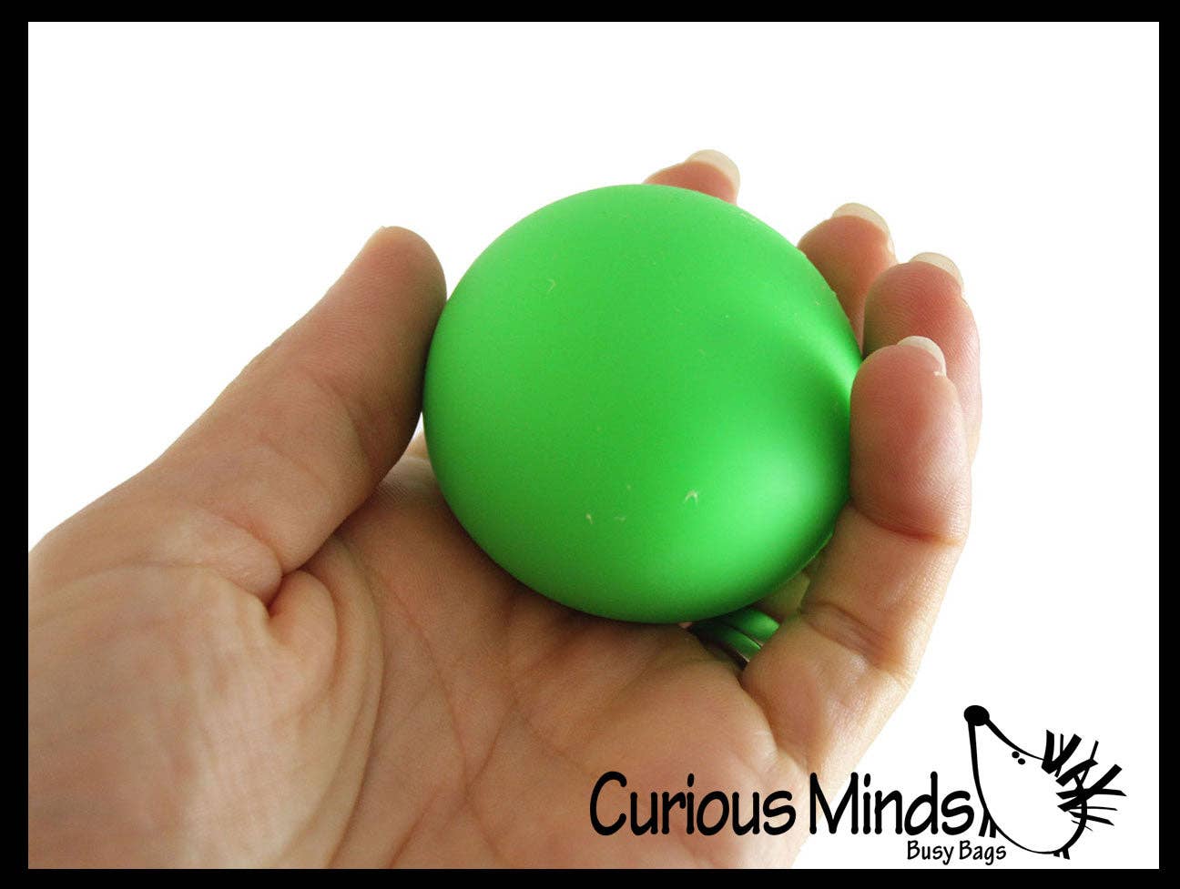 1 Box of 3 Soft Doh Filled 2" Stress Ball - Squishy Gooey