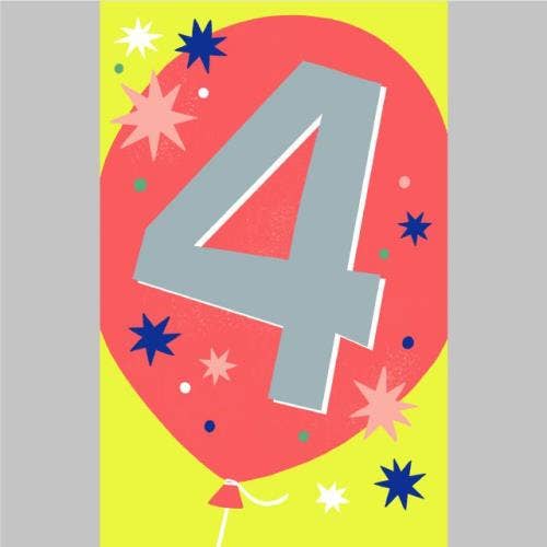 Birthday Age 4
