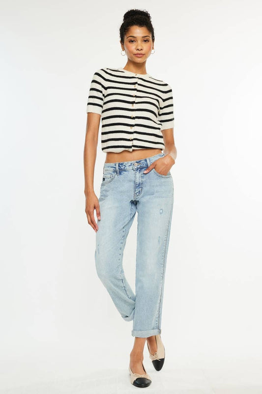 MR Slim Boyfriend Jeans