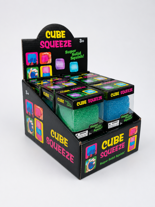 Circle Squeeze Sensory Ball – 12 PC Display MSND9