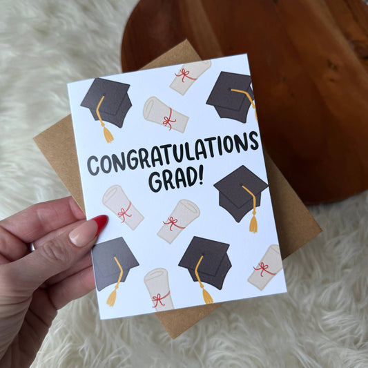 grad card companies The Best Company - Graduation Greeting Card with Envelope - Congratulations Graduate Notecard, School, College worthy achievement sentiment measure approximately .5 x 1 Order Graduation Announcements Online |