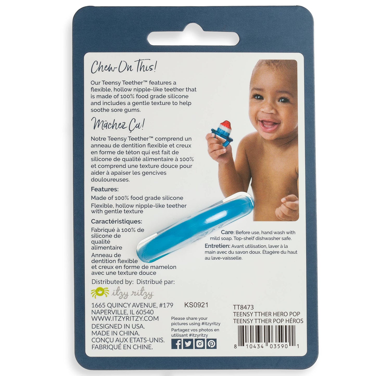 Teensy Teether Popsicle