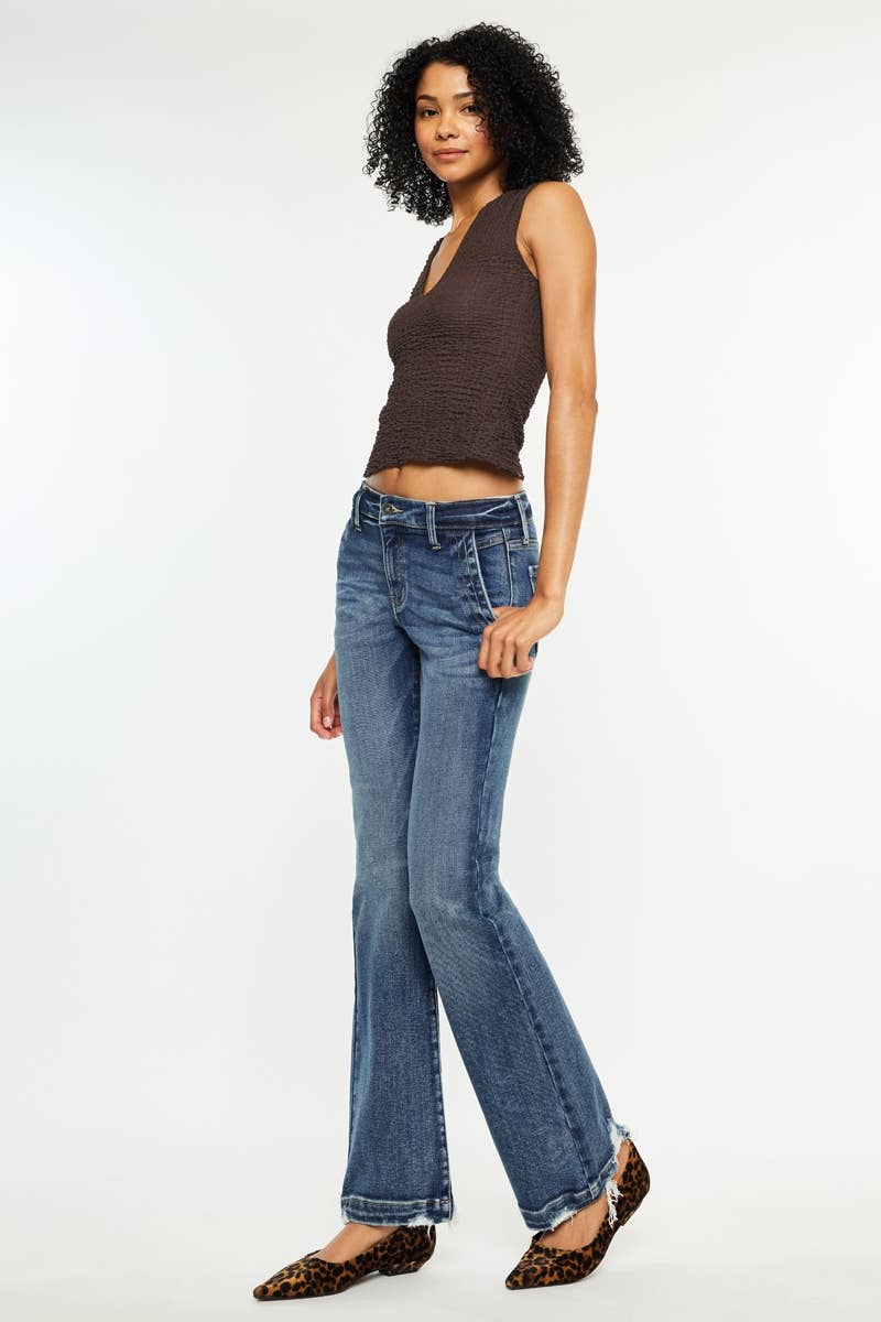 Kan Can MID RISE BOOTCUT JEANS