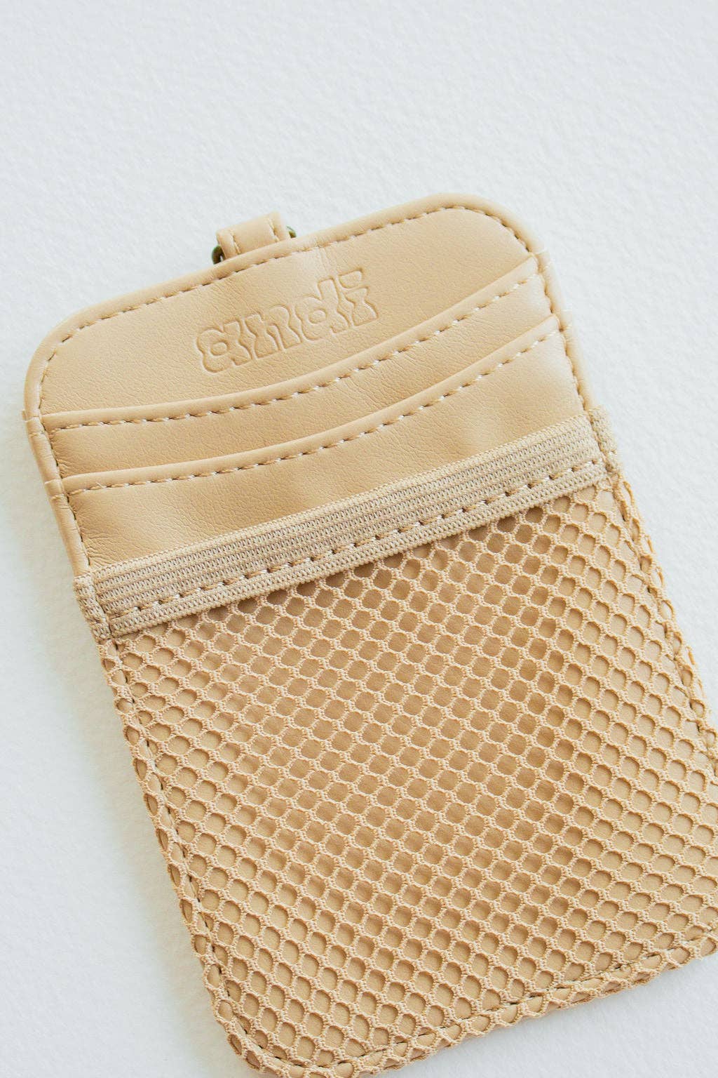 ID Badge Holder: Brown