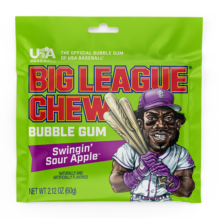Big League Chew  Swingin' Sour Apple Gum