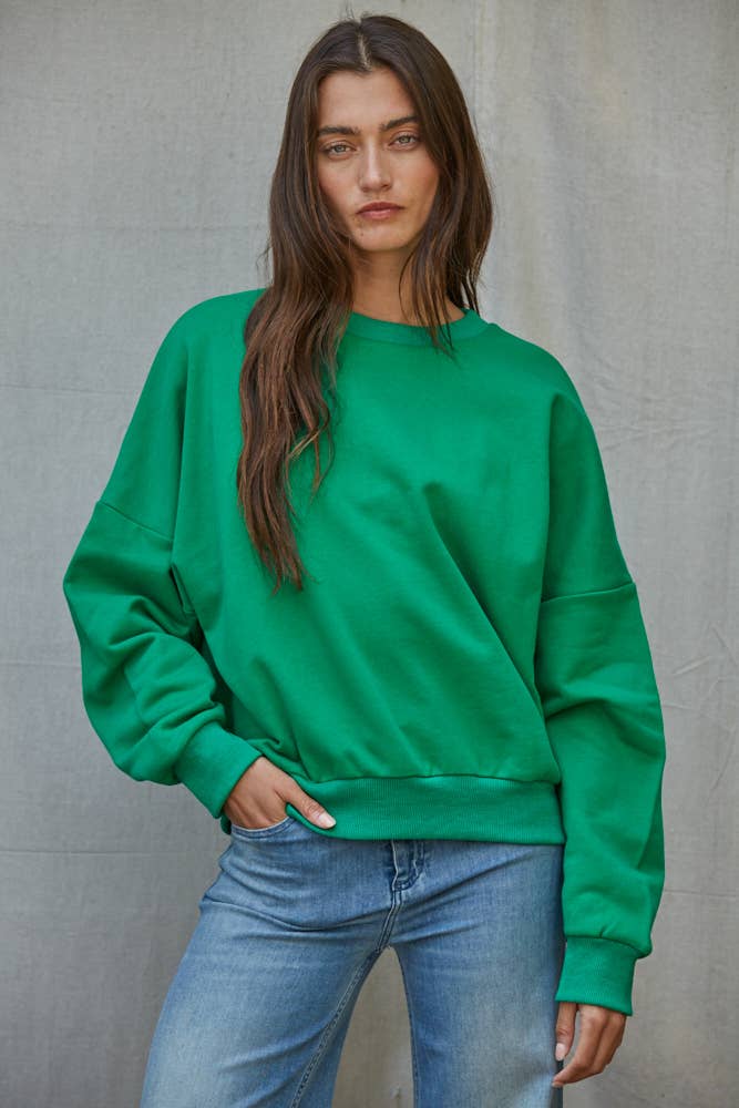 Crew 'Game Day' on Back Pullover Top