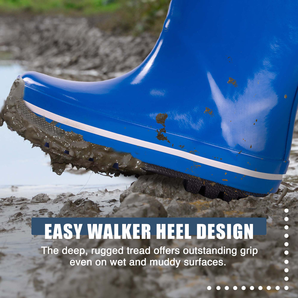 Norty Little and Big Kids Boys Girls Waterproof Rubber Rain: 1 Little Kid