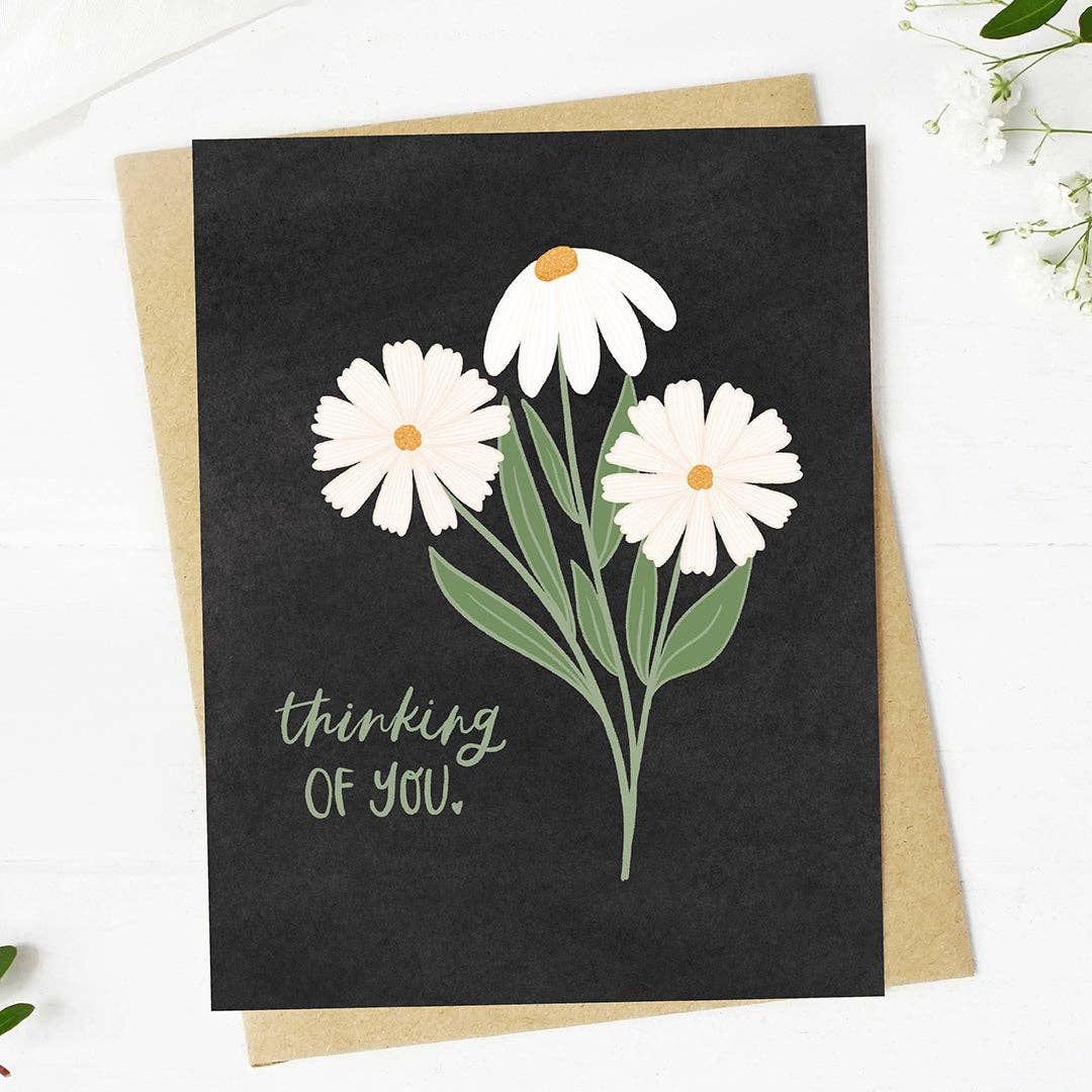 "Thinking of you" Sympathy Card