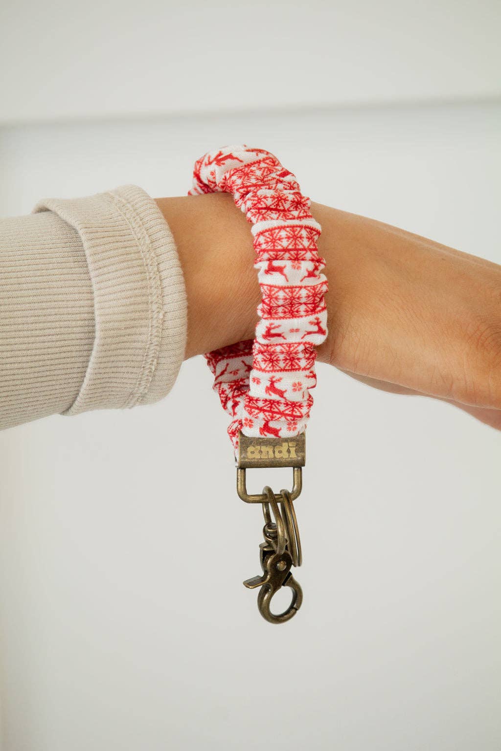 Vintage Reindeer Keychain