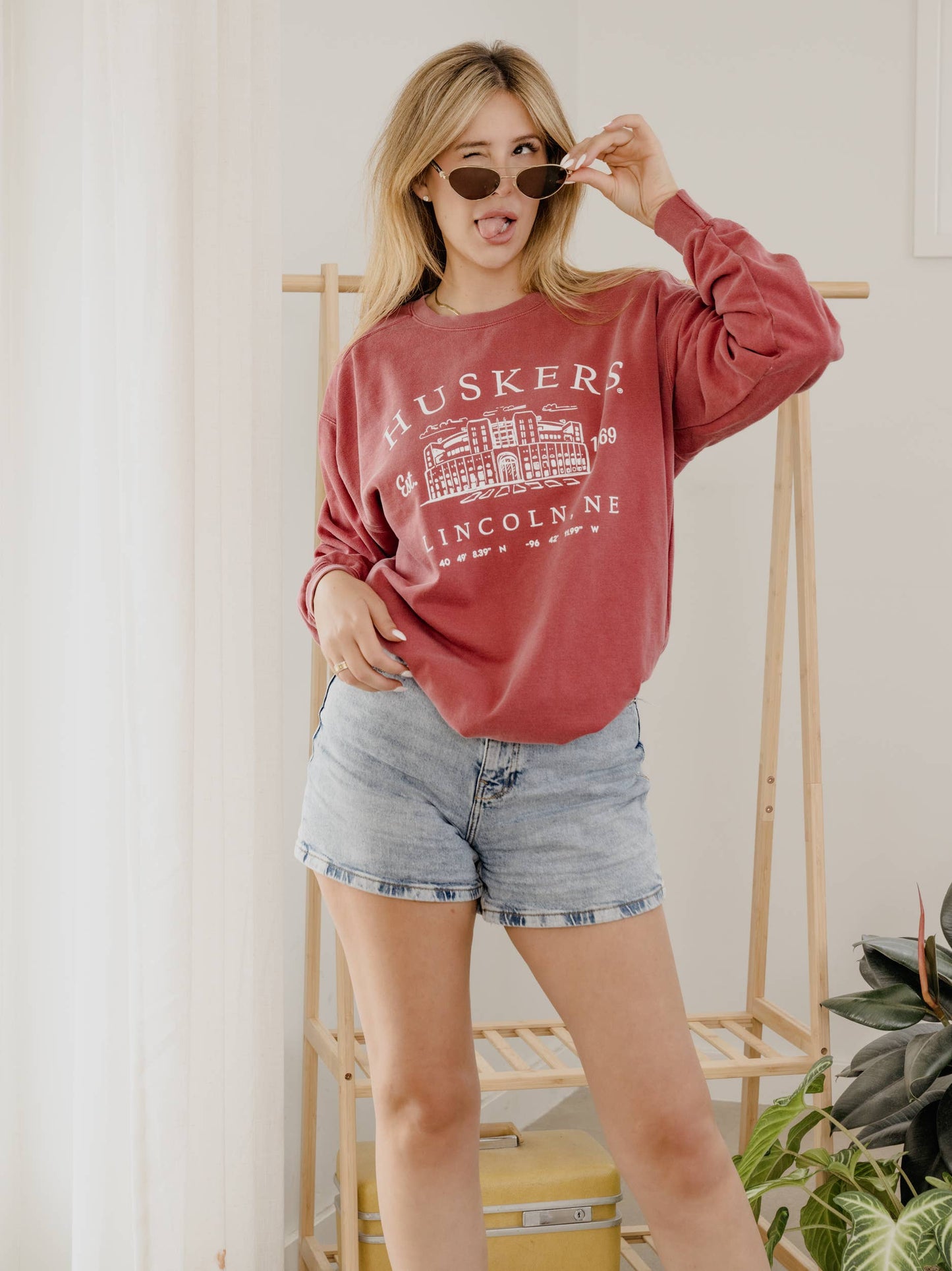 Nebraska Huskers Stadium Sweatshirt