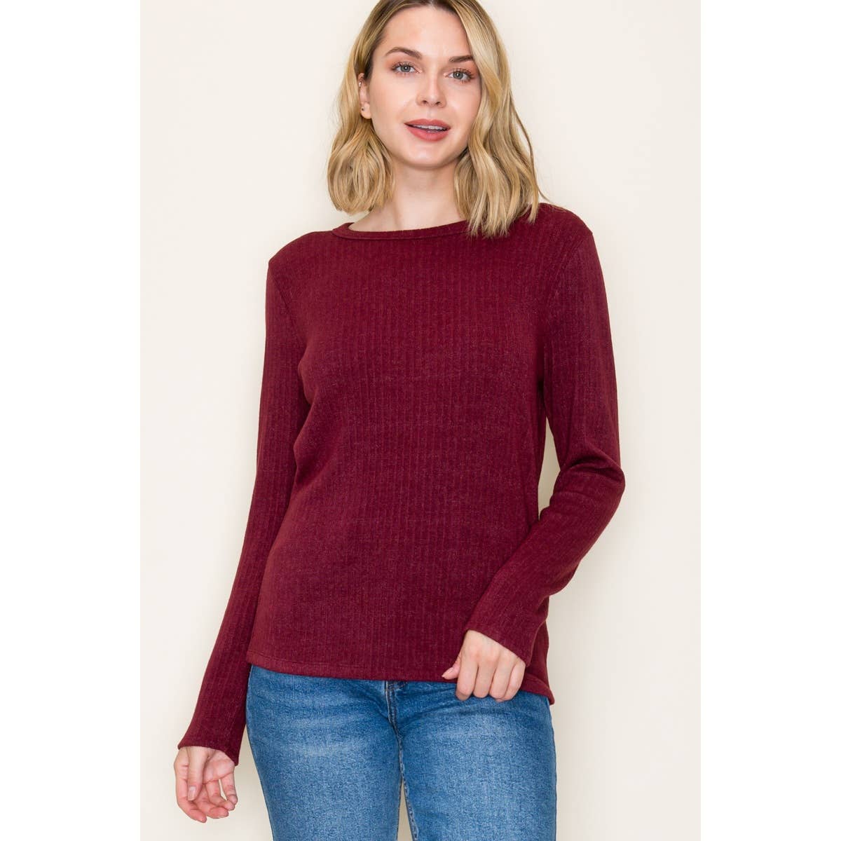 Ribbed Pullover