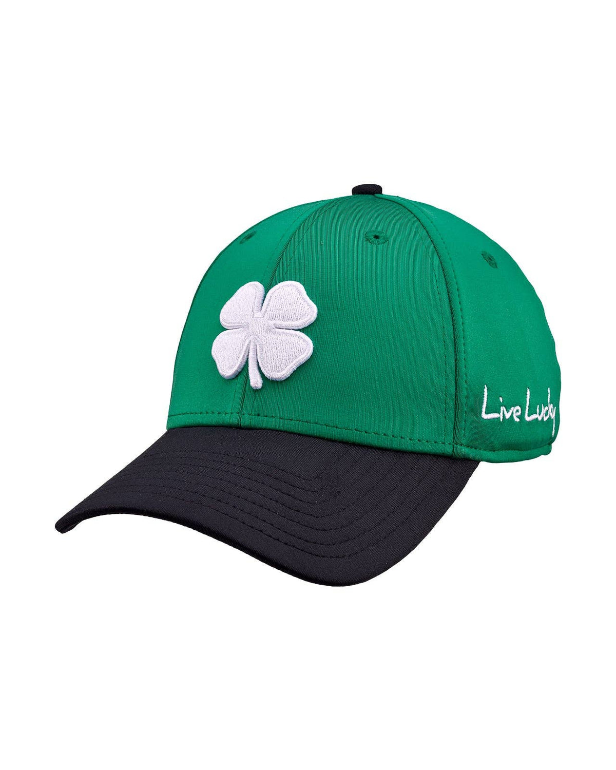 Premium Clover 189 Green Fitted Performance Hat: SNAPBACK