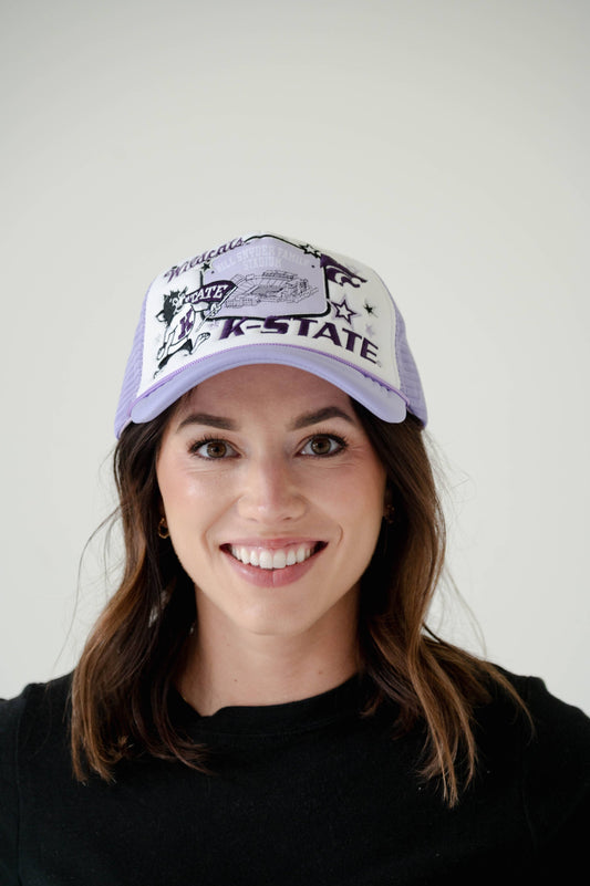 Kansas State Foam Trucker Hat