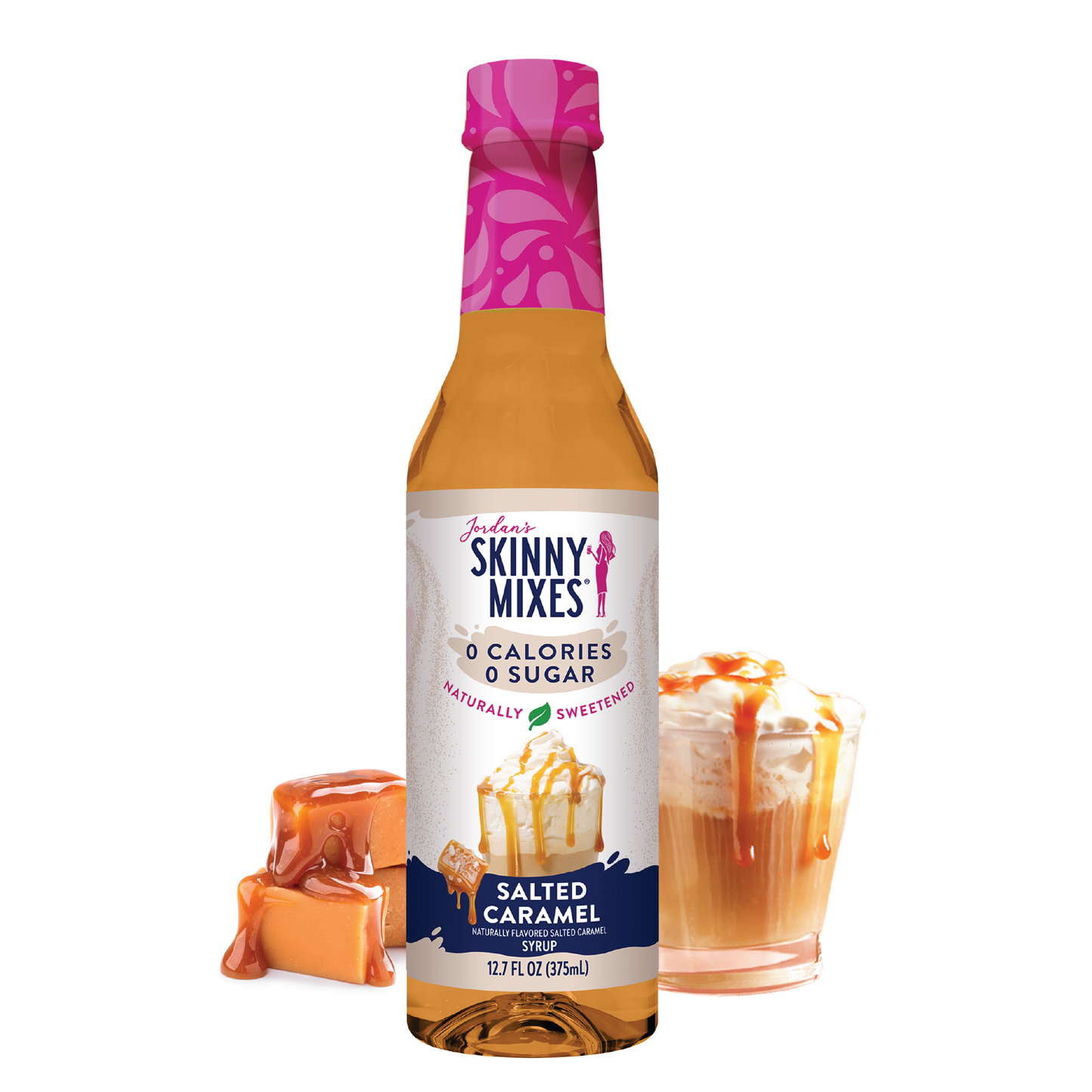 Naturally Sweetened Salted Caramel Syrup - 375ml