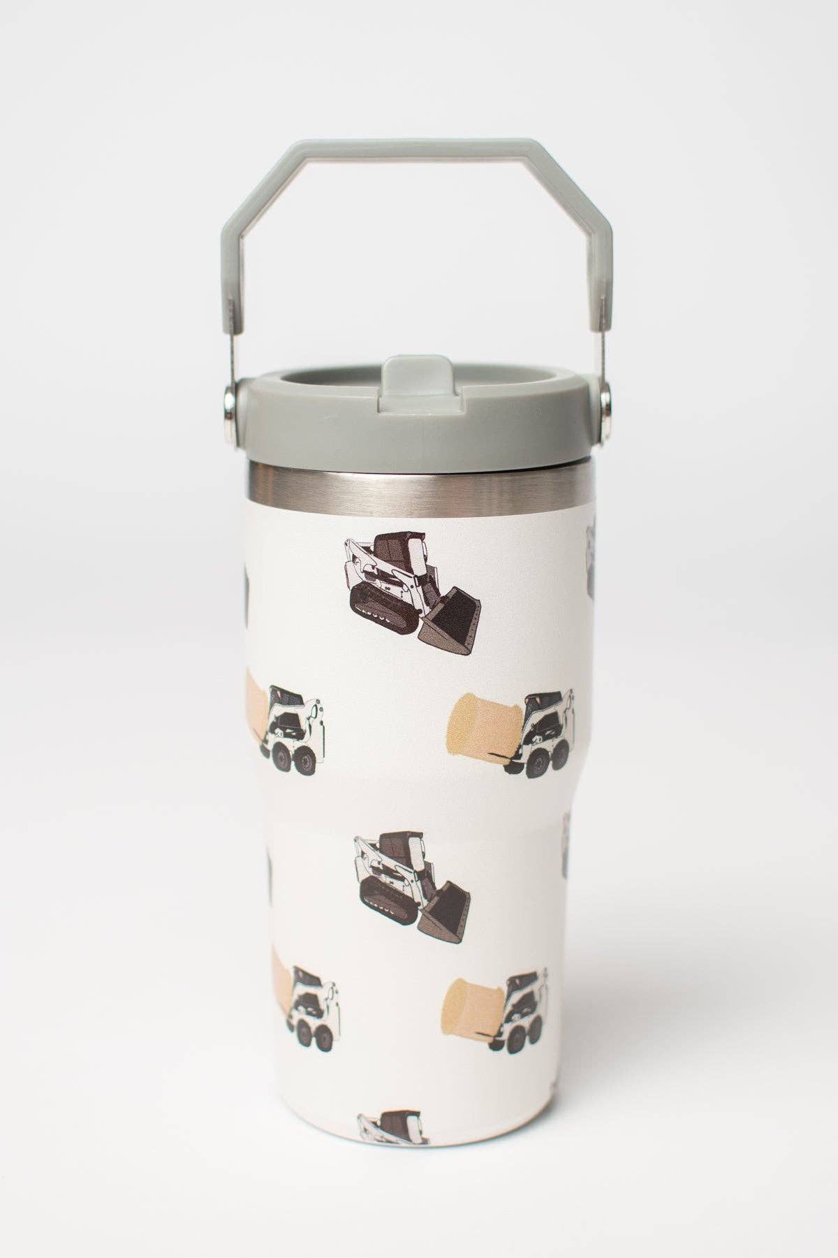 Classic Skid Loader 20oz Kids Bucket Handle Tumbler