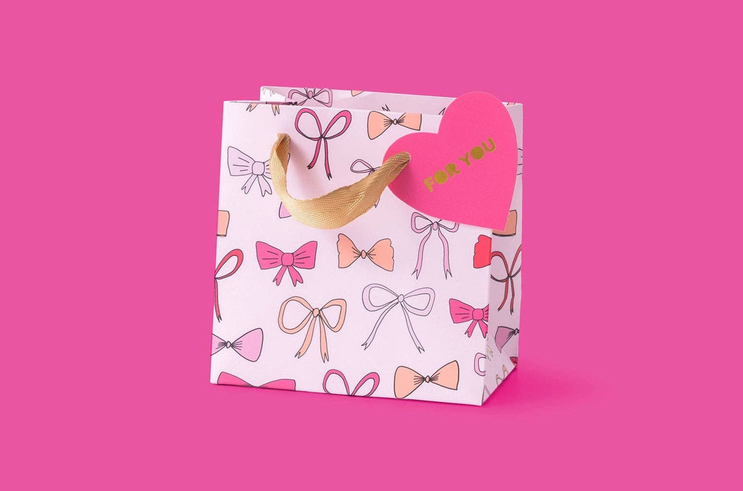 Pink Bows Gift Bag