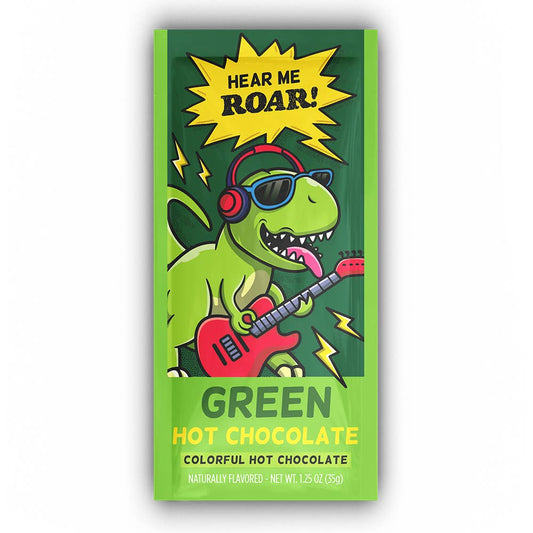 Hear Me Roar! Dino Green Hot Chocolate