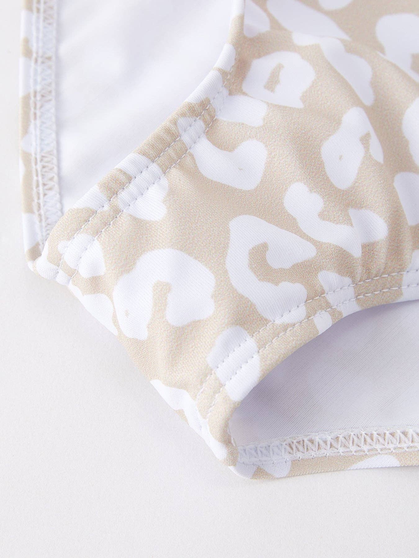 Leopard Girls' Swimsuit