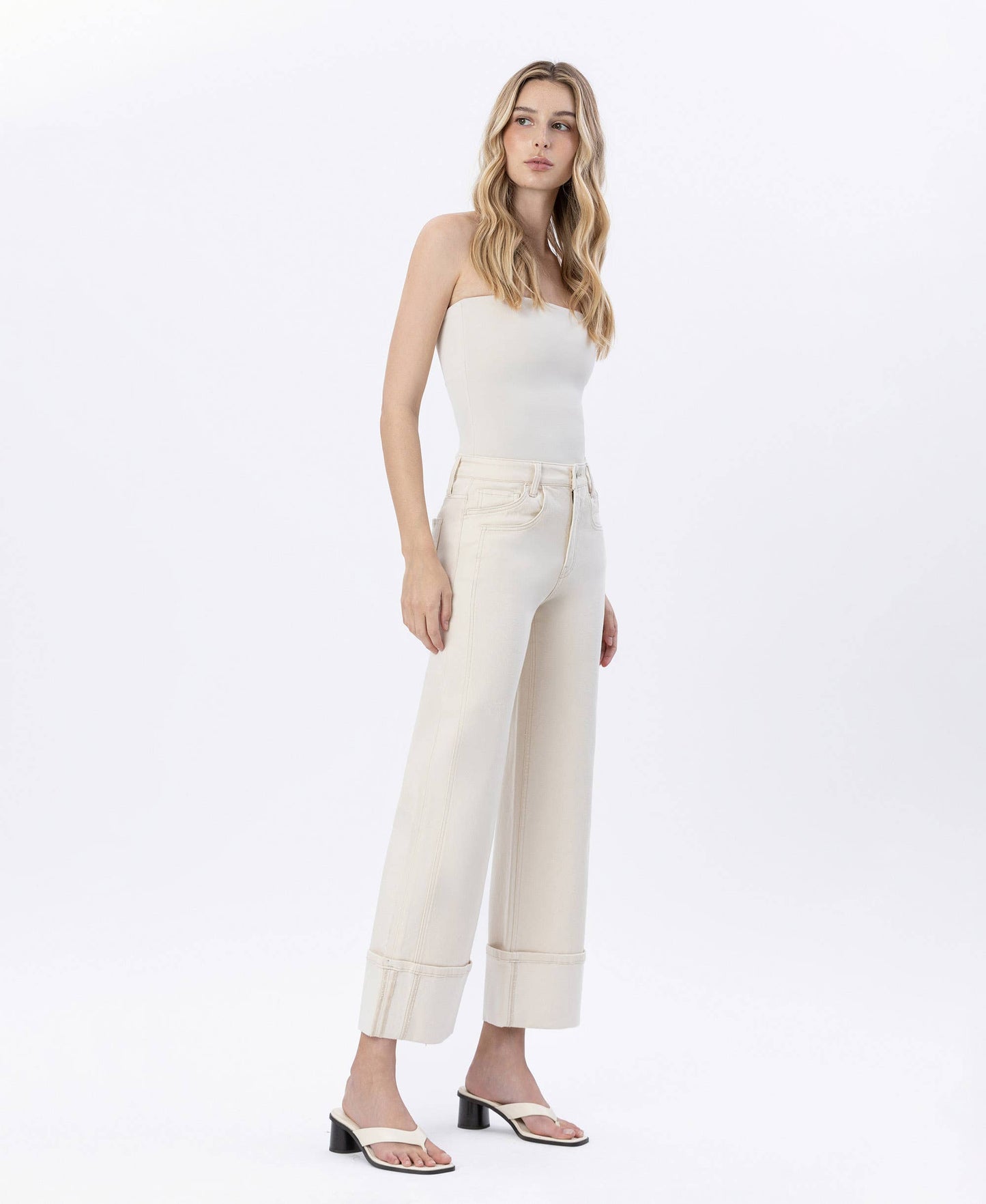 HR Wide Cuff Jeans