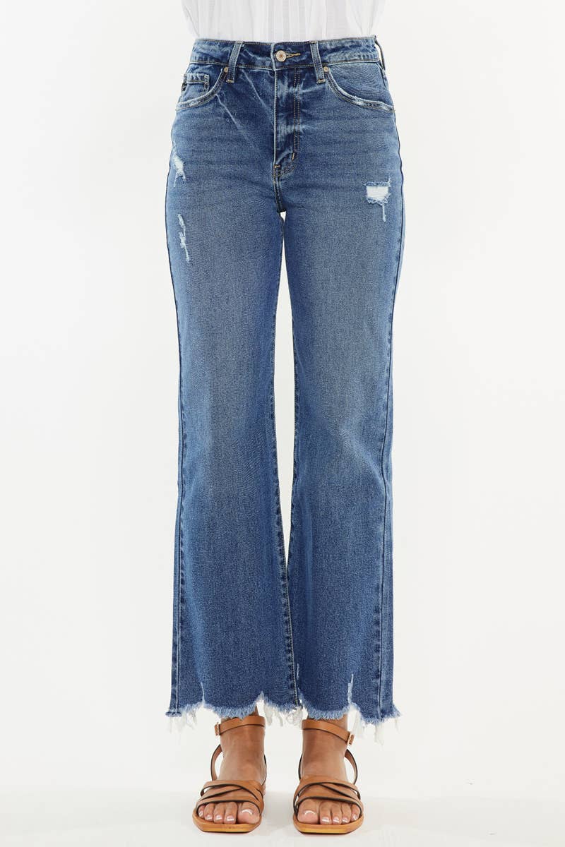 HR SLIM WIDE LEG JEANS