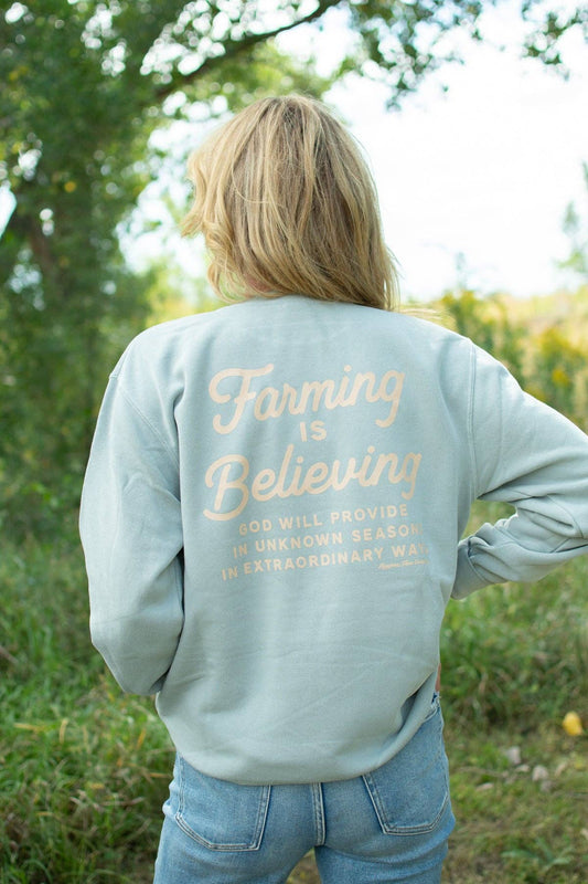 Farming Is Believing Crewneck