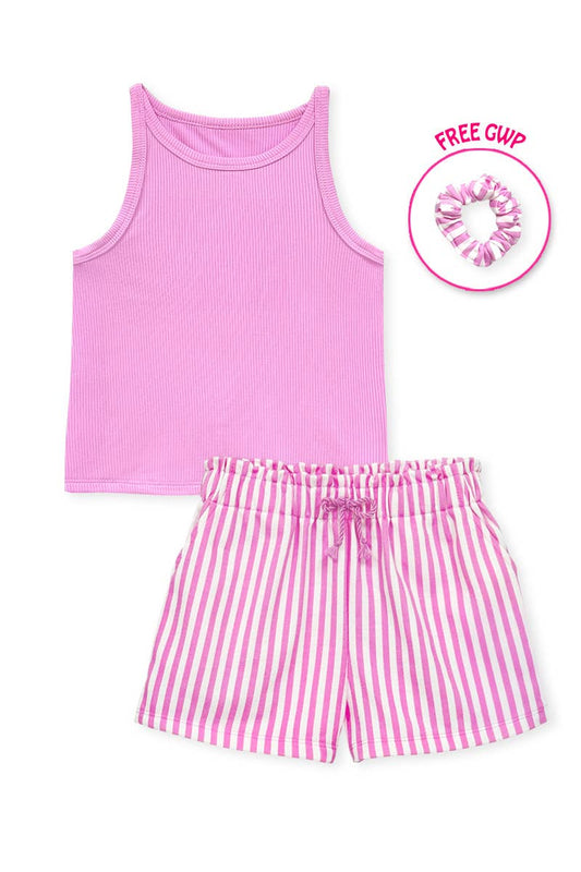 Girls Set: Pink
