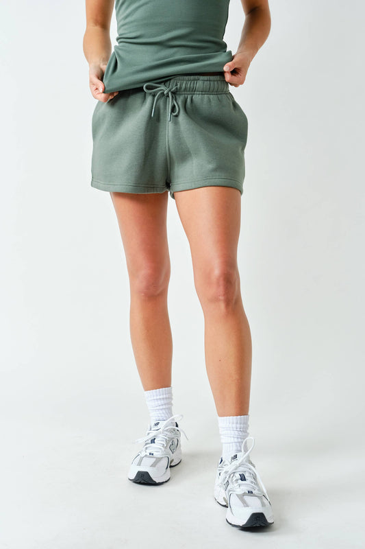 Cotton Blend Shorts