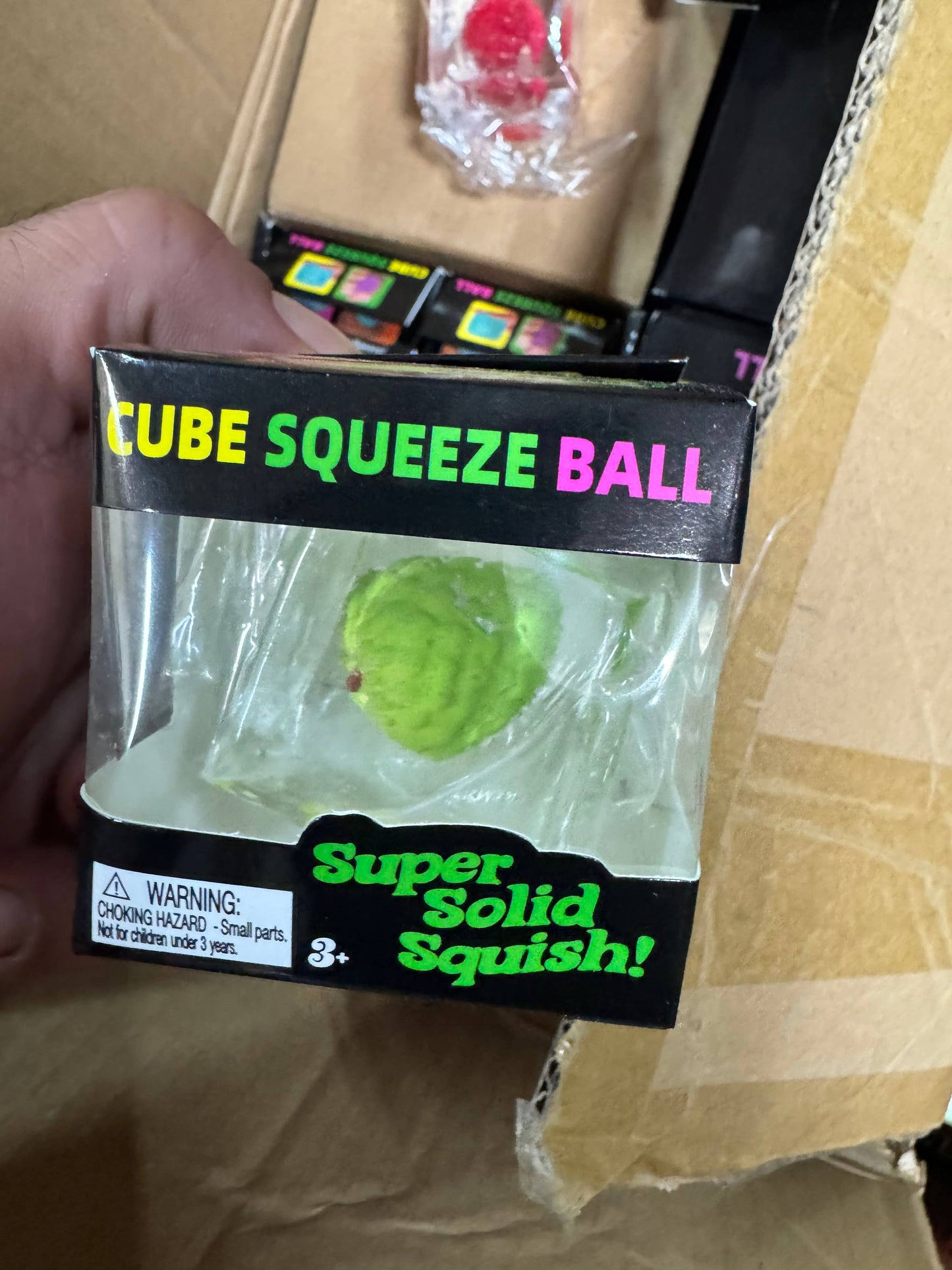 Squishy dumpling  CUBE: Glitter