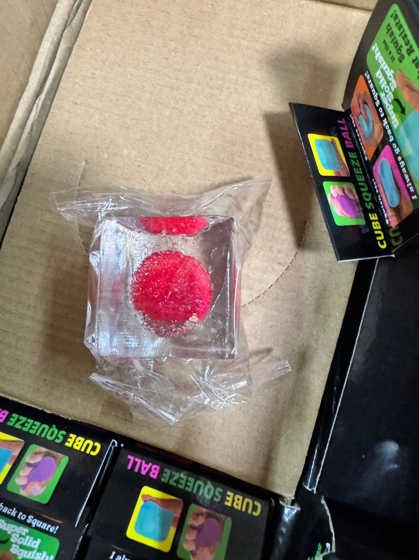 Squishy dumpling  CUBE: Glitter
