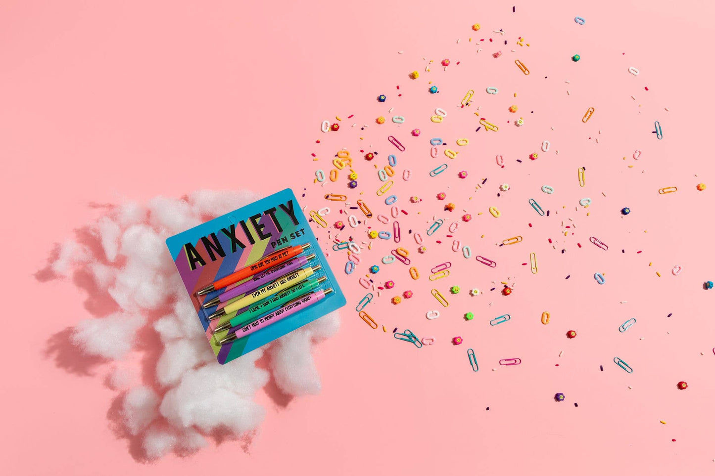 Anxiety Pen Set (funny gifts, anxiety gifts, mental health)