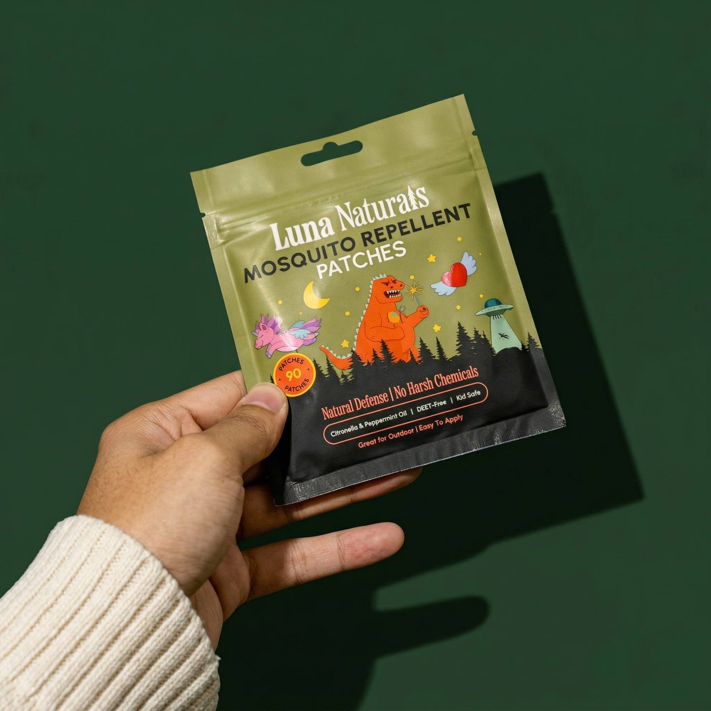 Kids Mosquito Repellent Patches — Natural | Counter