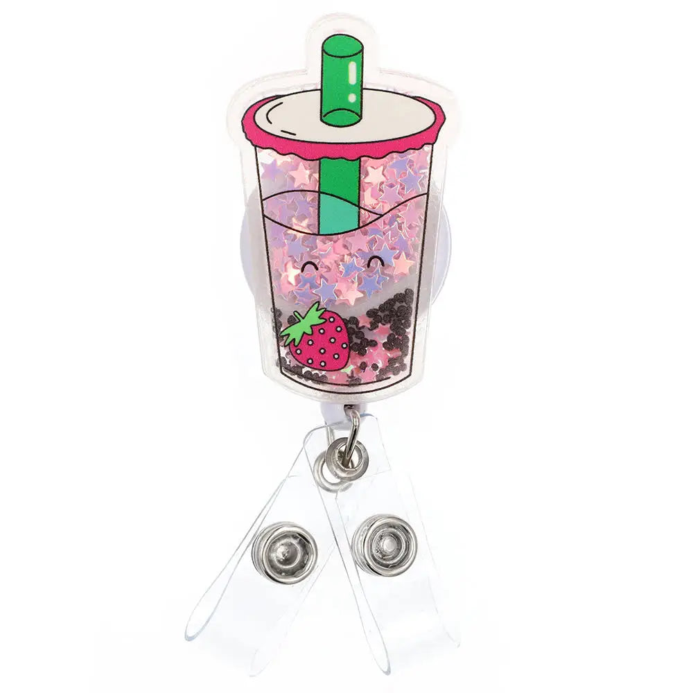 Shaker Badge Reel- boba