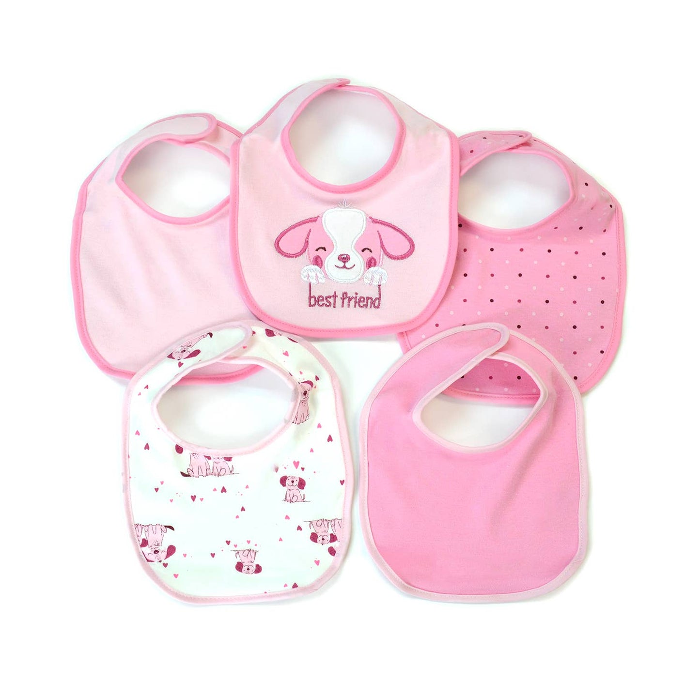 5 Pack Baby Bibs