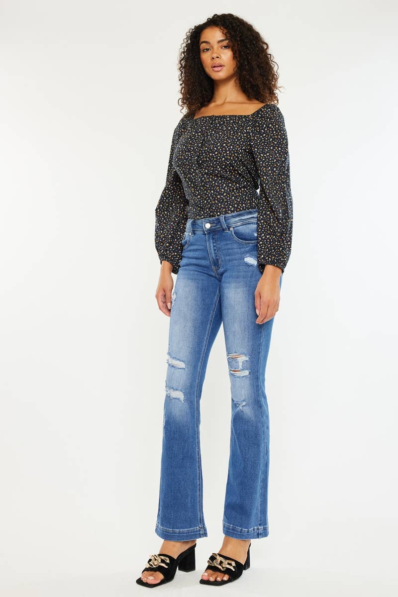 Kan Can MID RISE BOOTCUT JEANS