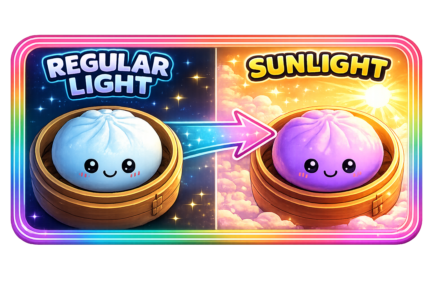 Fun Doh Color Changing Dumpling Squishy
