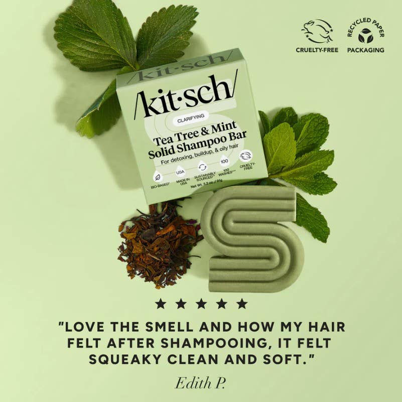 Tea Tree & Mint Clarifying Shampoo Bar