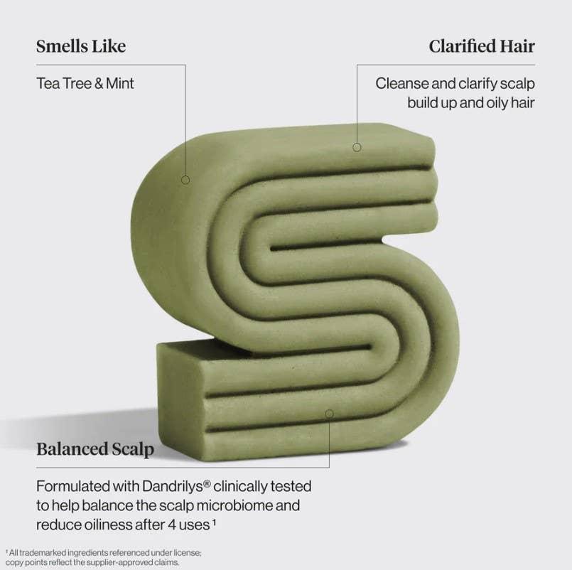 Tea Tree & Mint Clarifying Shampoo Bar