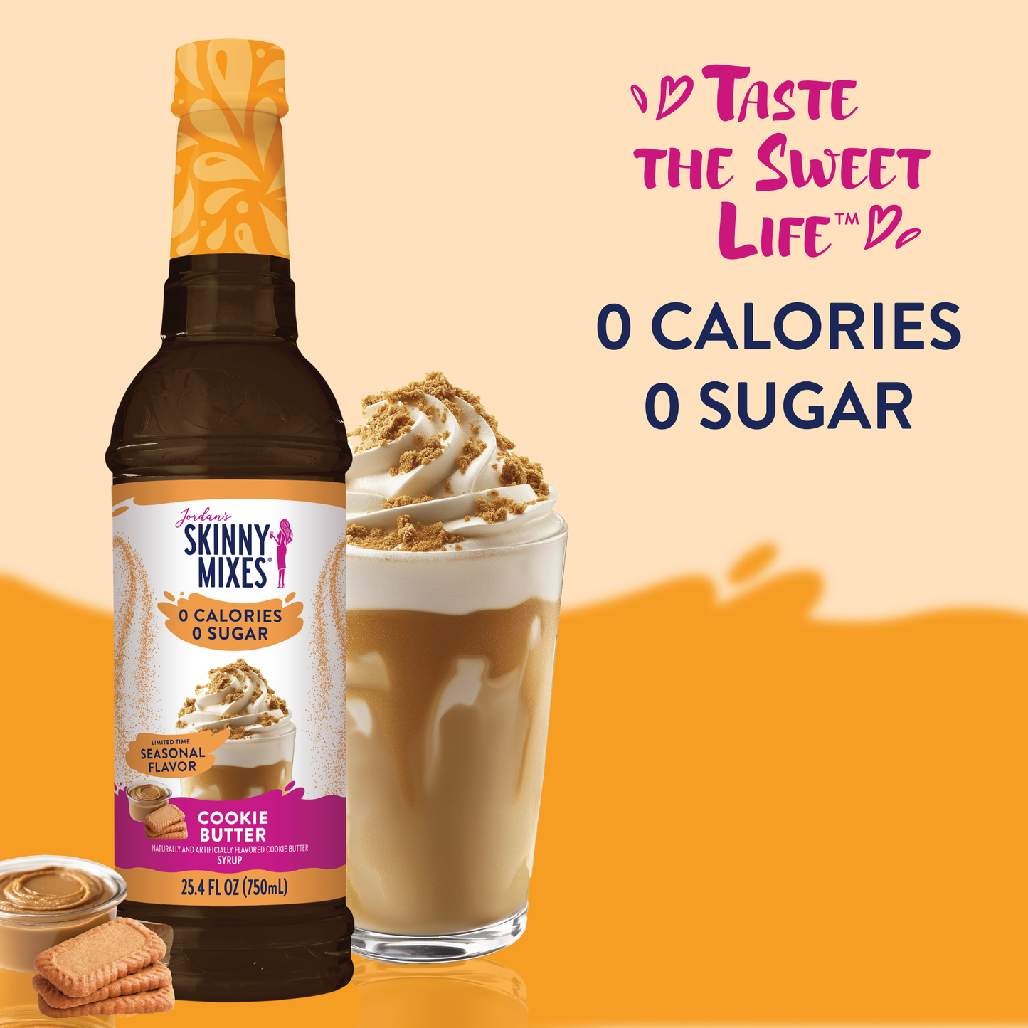 Sugar Free Cookie Butter Syrup (Harvest)