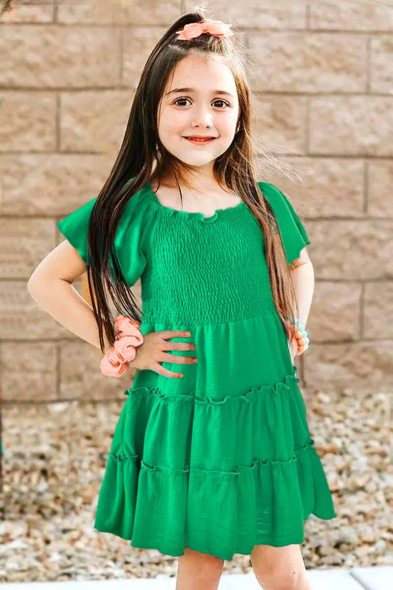 Toddler's Crepe Stretch Flare Dress