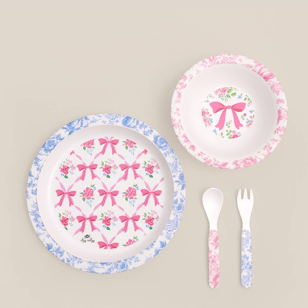 Itzy Bistro™ - 4 piece dining set: Robbons & Roses